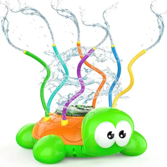 Nothing But Fun Toys Spinning Turtle Sprinkler {3}