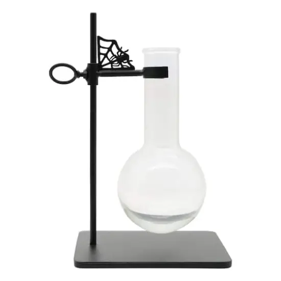 8.5" Round Glass Flask with Black Stand by Ashland&reg; {1}
