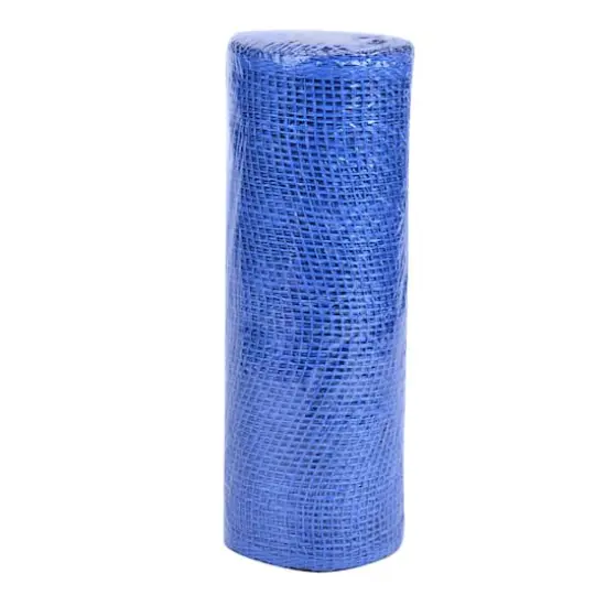 10" x 19ft. Blue Poly Burlap Mesh by Celebrate It&trade; {1}
