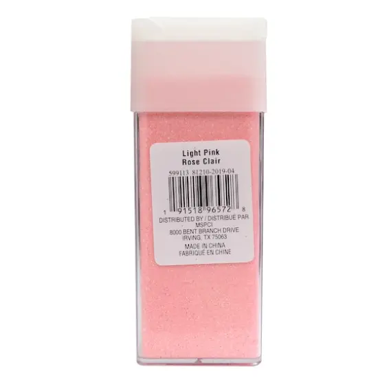 4.5oz. Extra Fine Glitter by Recollections&trade; Light Pink {4}