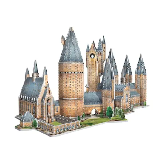 Harry Potter Collection - Hogwarts Castle - 2 3D Puzzles: Great Hall and Astronomy Tower: 1725 Pcs {1}
