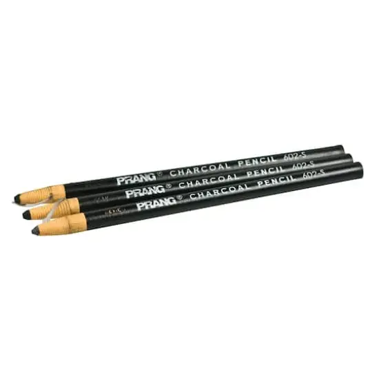 Prang&reg; Peel Off Charcoal Pencils, 12ct. {3}