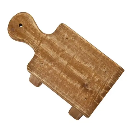 Hello Honey&reg; 9.5" Small Wood Pedestal with Handle {1}