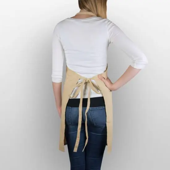 DII&reg; Chino Chef Apron Pebble {8}