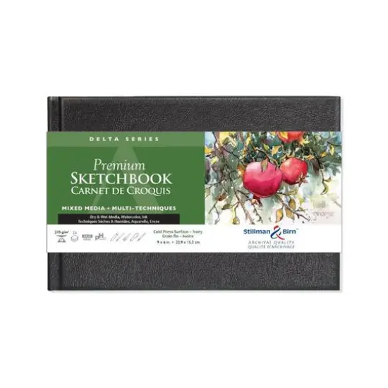 Stillman & Birn&reg; Delta Series Premium Hardcover Sketchbook, 9" x 6" {1}