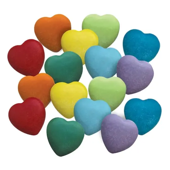 Yellow Door Sensory Stones Kindness Hearts Play Set {1}