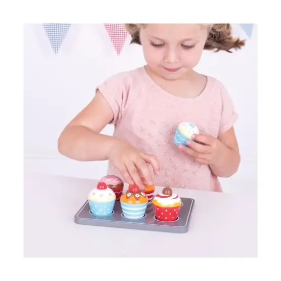 Wooden Muffin Tray {6}