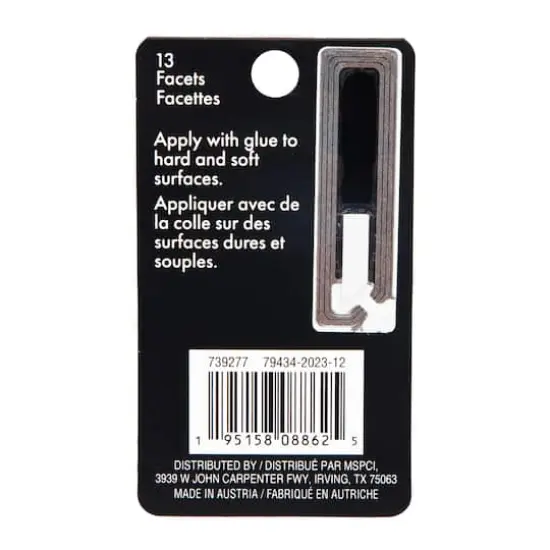 Round Flatback Austrian Crystals Mix by Bead Landing&trade;, 60ct. Jet Hematite {5}