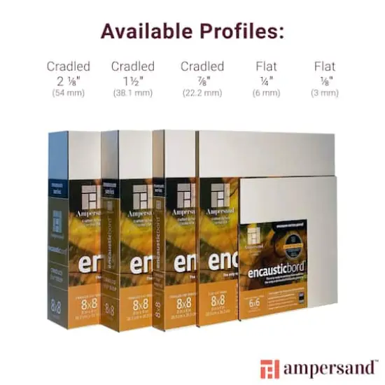 Ampersand&trade; 9" x 12" Encausticbord&trade; {5}