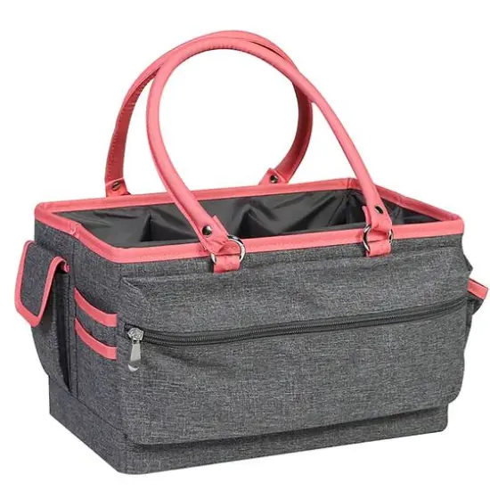 Everything Mary Coral Heather Deluxe Store & Tote Craft Organizer {9}