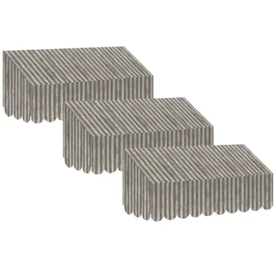 Teacher Created Resources Corrugated Metal Awning, Pack of 3 {1}