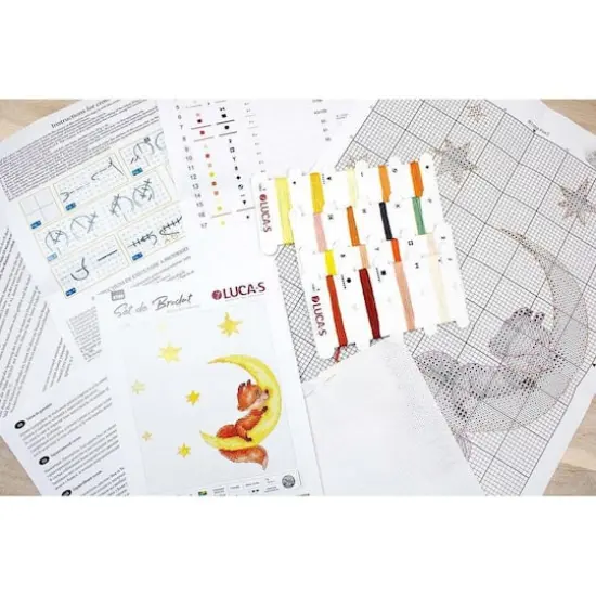 Luca-s Fox 3 Counted Cross Stitch Kit {7}