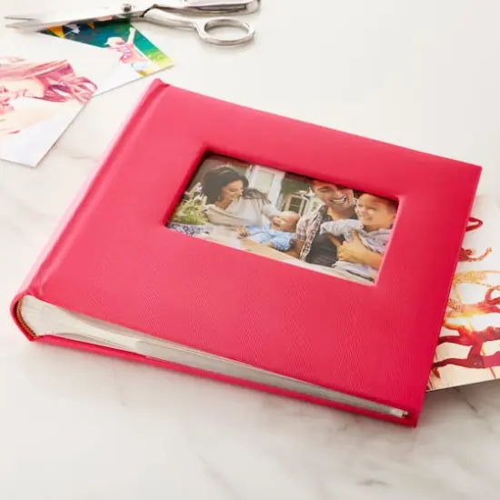 Photo Album by Recollections&reg; Dark Pink {3}