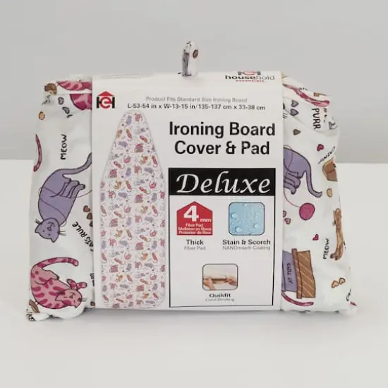Household Essentials Deluxe Ironing Board Cover & Pad Multi {5}