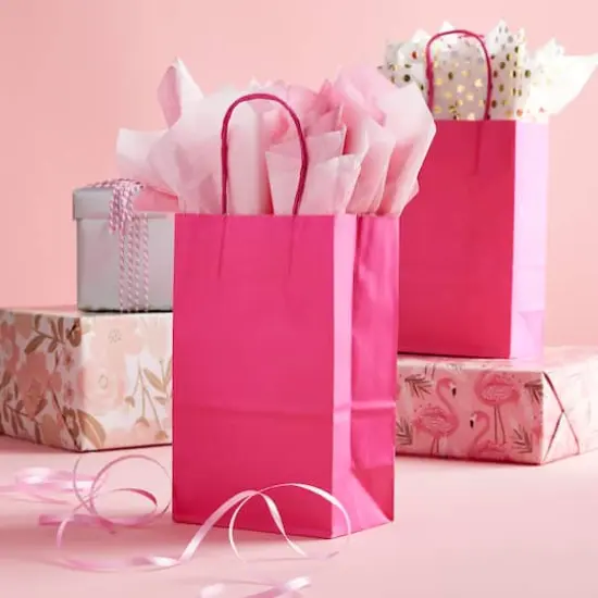 Small Magenta Paper Bags by Celebrate It&trade; {3}
