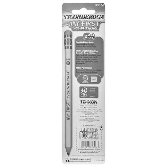 Ticonderoga&reg; My First No.2 Sharpened Pencils, 12 Packs of 2 {4}
