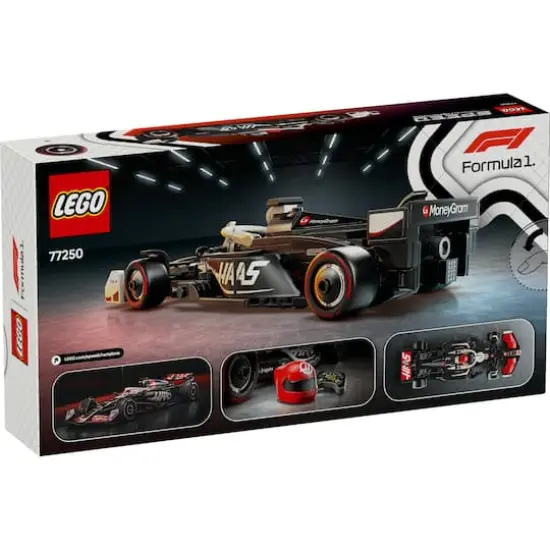 LEGO&reg; Speed Champions MoneyGram Haas F1&reg; Team VF-24 Race Car Toy Vehicle 77250 {4}