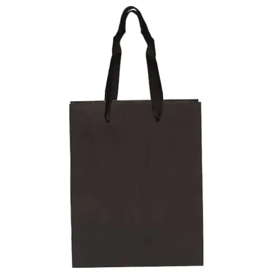 JAM Paper Medium Black Matte Heavy Duty Kraft Gift Bags, 3ct. {3}