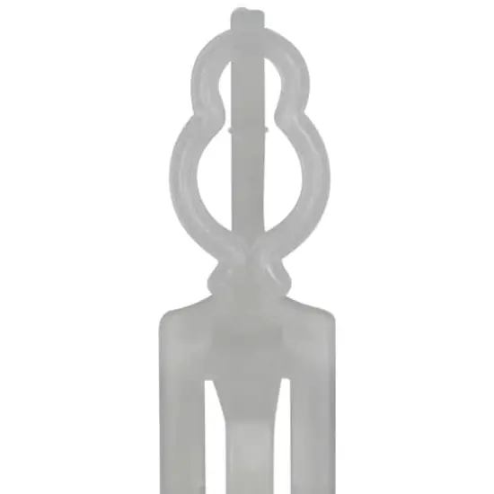 26ct. Clear Omni Universal Gutter & Shingle Christmas Light Clips {6}