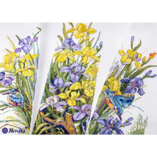 Merejka Counted Cross Stitch Kit Frogs in the Flowers K-135 {4}