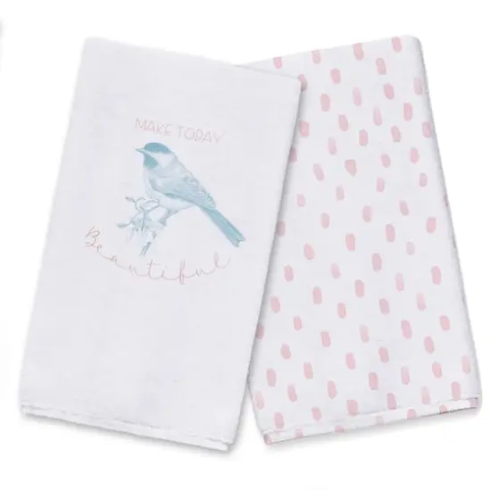 Make Today Beautiful Tea Towel - Set of 2 {1}