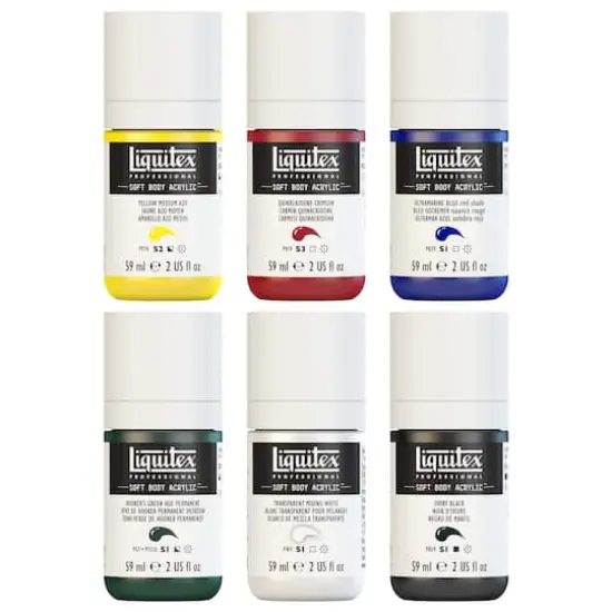 Liquitex&reg; Soft Body Acrylic Mixing Set {3}