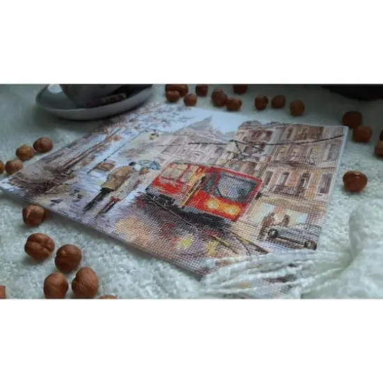 Alisa October In The City Cross Stitch Kit {8}