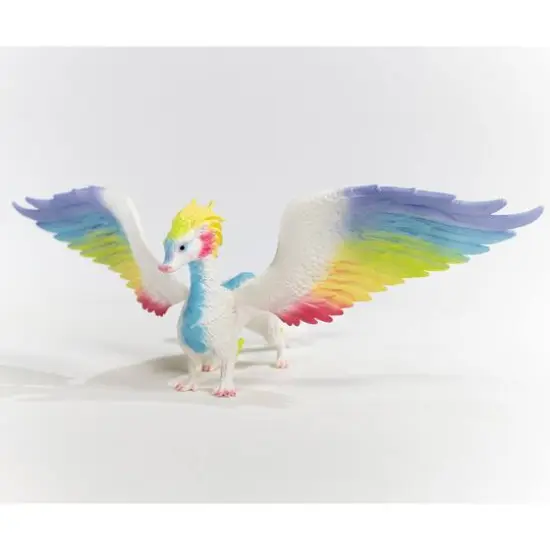 schleich&reg; Bayala&reg; Rainbow Dragon Collectible Figurine with 13" Wingspan {8}