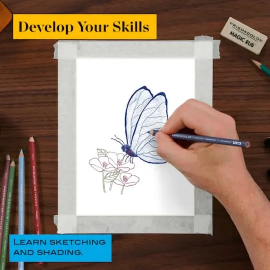 Prismacolor&reg; Technique&trade; 12-Piece Animal Drawing Set {5}