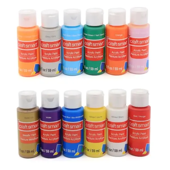 Super Value Acrylic Paint Set by Craft Smart&reg; {6}