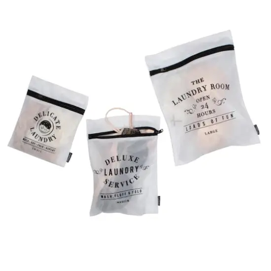 Simplify 3-Piece Mesh Wash Bag Set {1}