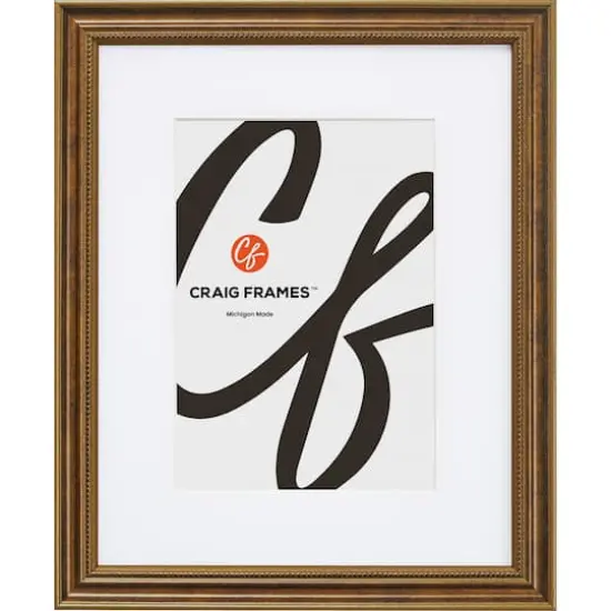 Craig Frames 4 Pack Stratton Bronze Picture Frame with Mat {3}