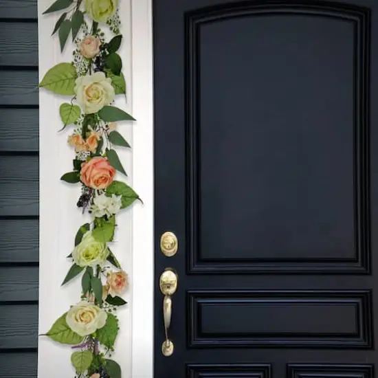 6ft. Rose & Lavender Spring Garland {3}