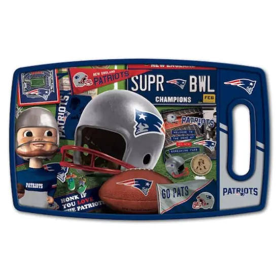NFL Retro Series Cutting BoardNew England Patriots {1}