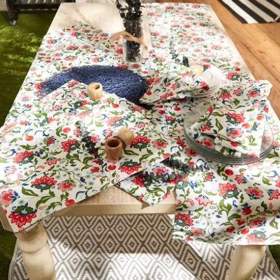 DII&reg; Garden Floral Print Outdoor Tablecloth 60x120" {7}
