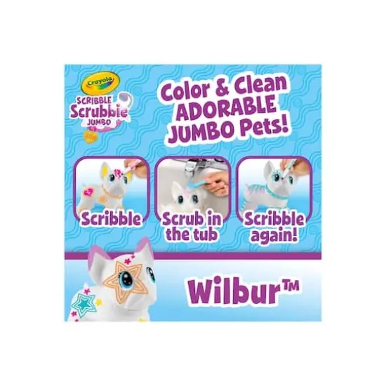 Crayola&reg; Scribble Scrubbie Jumbo Wilbur&trade; Dog {6}