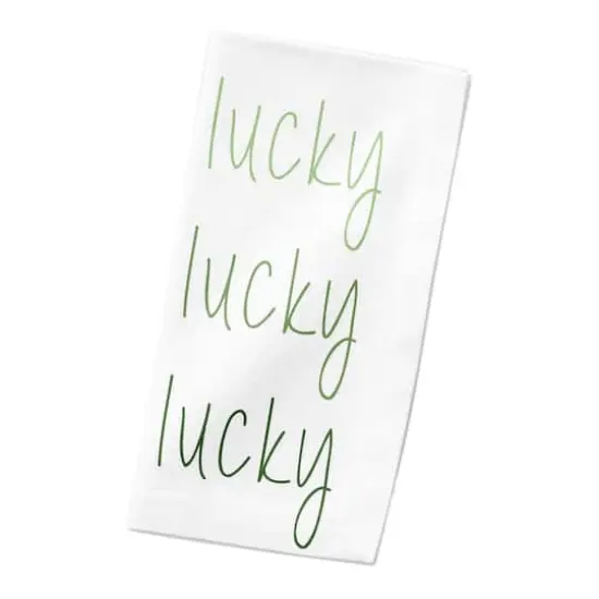 Simple Lucky Ombre Napkin 10" x 10" Cotton Twill Napkin {3}