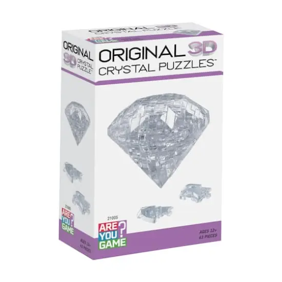 Original 3D Crystal Puzzle&trade; Diamond 43 Piece Puzzle {3}