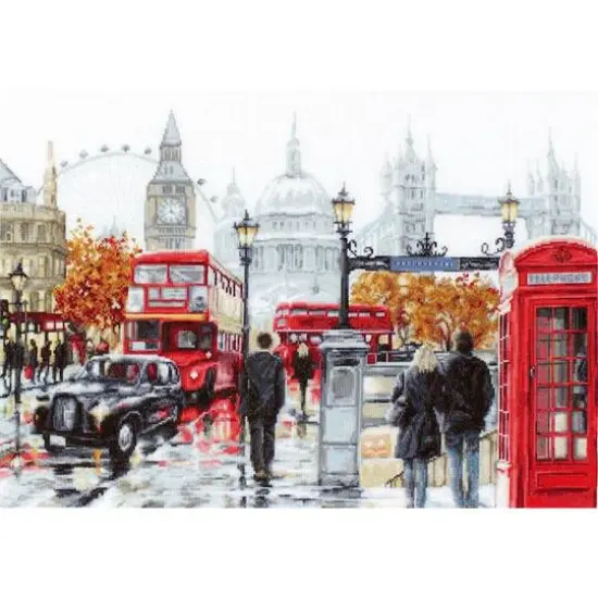 Luca-s London Counted Cross Stitch Kit {1}