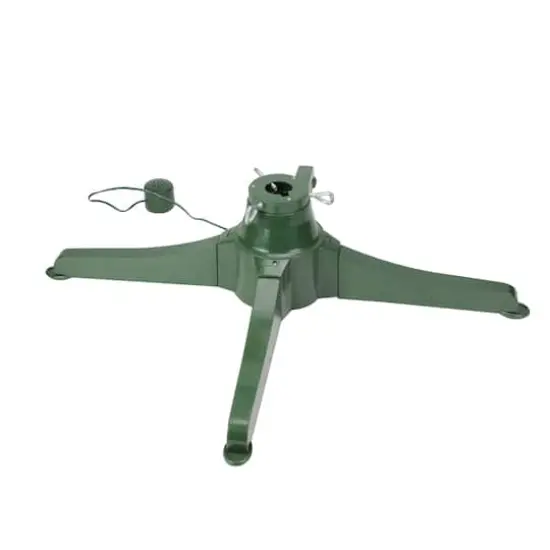 18" Green Musical Rotating Artificial Christmas Tree Stand {4}