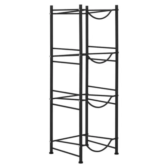 41" 5-Gallon Water Jug Holder Storage Rack Silver {2}
