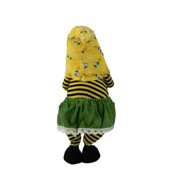 19" Girl Bumblebee & Daisy Hat Springtime Gnome {6}