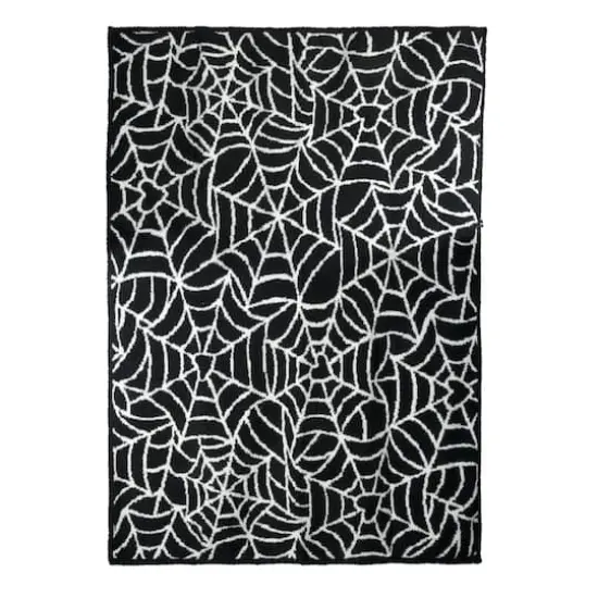 50" x 60" Black Web Throw Blanket by Ashland&reg; {1}