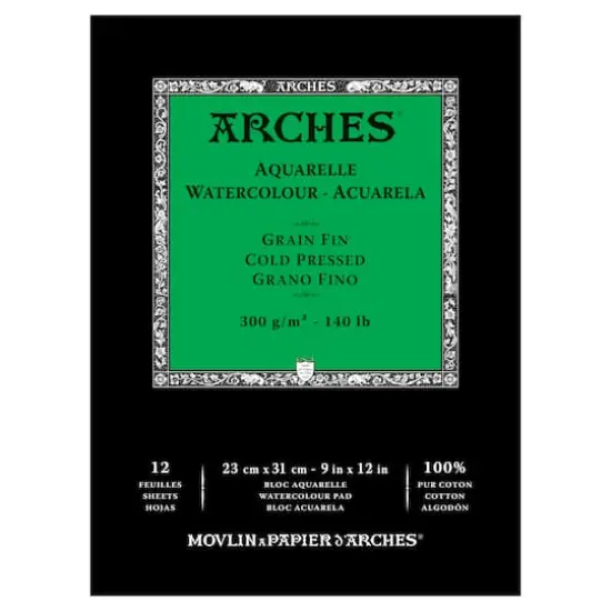 Arches&reg; Cold-Pressed Watercolor Pad {1}