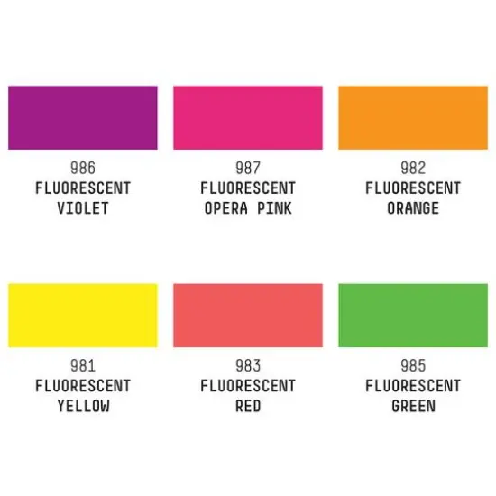 Liquitex&reg; Professional Fluorescents 2oz. Acrylic Gouache, 6ct. {6}