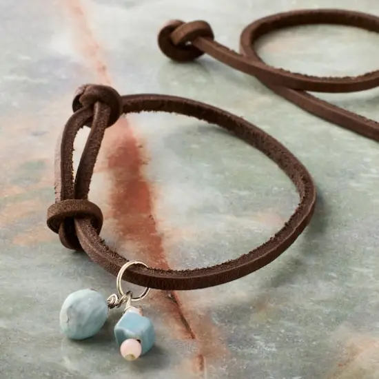 3.1mm Dark Brown Square Leather Cord, 2ct. by Bead Landing&trade; {3}