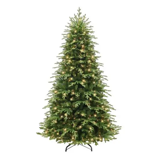 7.5ft. Pre-Lit Galveston Fir Artificial Christmas Tree, Clear Lights {1}