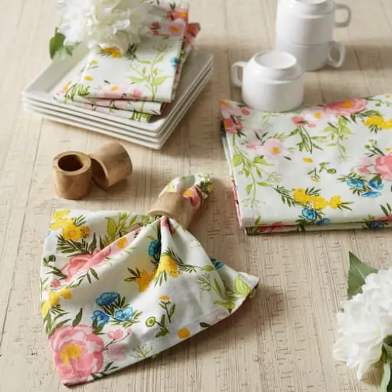 DII&reg; Spring Bouquet Cloth Dinner Napkins, 6ct. {5}