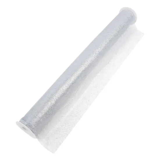 4.5ft. Glitter Tulle by Celebrate It&trade; Occasions&trade; Silver {4}