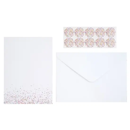 Confetti Flat Cards & Envelopes by Recollections&trade;, 5" x 7" {3}